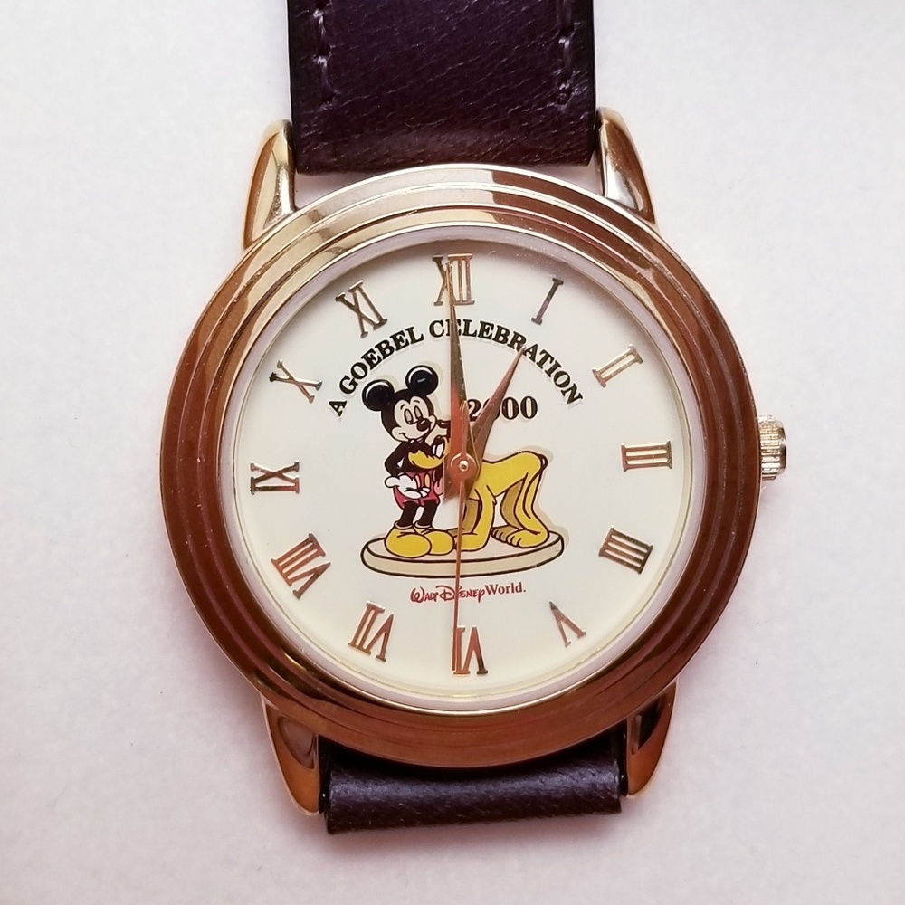 Disney Mickey Mouse Goebel Celebration 2000 Limited Edition Watch  NWOT